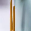 Load image into Gallery viewer, Hand-Dipped Natural Beeswax Candles