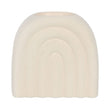 Load image into Gallery viewer, Cream Ceramic Wax Melt Burner. Stylishly designed wax melt burner. Beehive Wax Melt Burner best paired with wax melts or wax tarts. Elegant ceramic wax melt burner paired with our handcrafted botanical wax melts and tealights. Stylish home fragrance solution designed for long-lasting and strong scent release. Premium quality ceramic burner with cut outs to let the light shine through. Best paired with plant based natural wax tealights and soy wax melts from The Flora Lab
