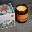 Load image into Gallery viewer, <b>Sweet Smokin' Bourbon Soy Wax Candle</b> <br> Tobacco + Honey Leaf + Bourbon