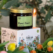 Load image into Gallery viewer, Flora's Florist Natural Candle Flora's Florist Green Based Candle. Candles that are great for spring summer. Spring summer candles. Green Tomato Candles. Salad smelling candles. Candles that smell like the outside. Green Candle Scents. Hand poured natural wax candles. Small Business Candles. Hand poured Natural- Wax candles. Candles that actually smell of something. natural candles.