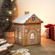 Load image into Gallery viewer, Gingerbread House Wax Burner - Christmas Wax Melt