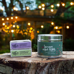 Summer Night Lights Insect Repellent Essential Oil Candle