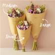 Load image into Gallery viewer, Pink Dried Wild Flowers