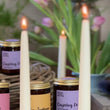 Load and play video in Gallery viewer, Tapered Natural-Wax Dinners Candles