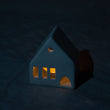 Load image into Gallery viewer, Small House Tea Light Holder | Handmade by Katie Bentley
