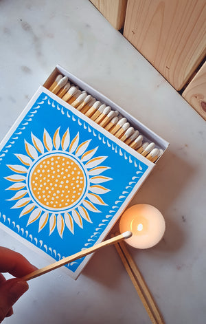 Sunshine Luxury Letterpress Match Box