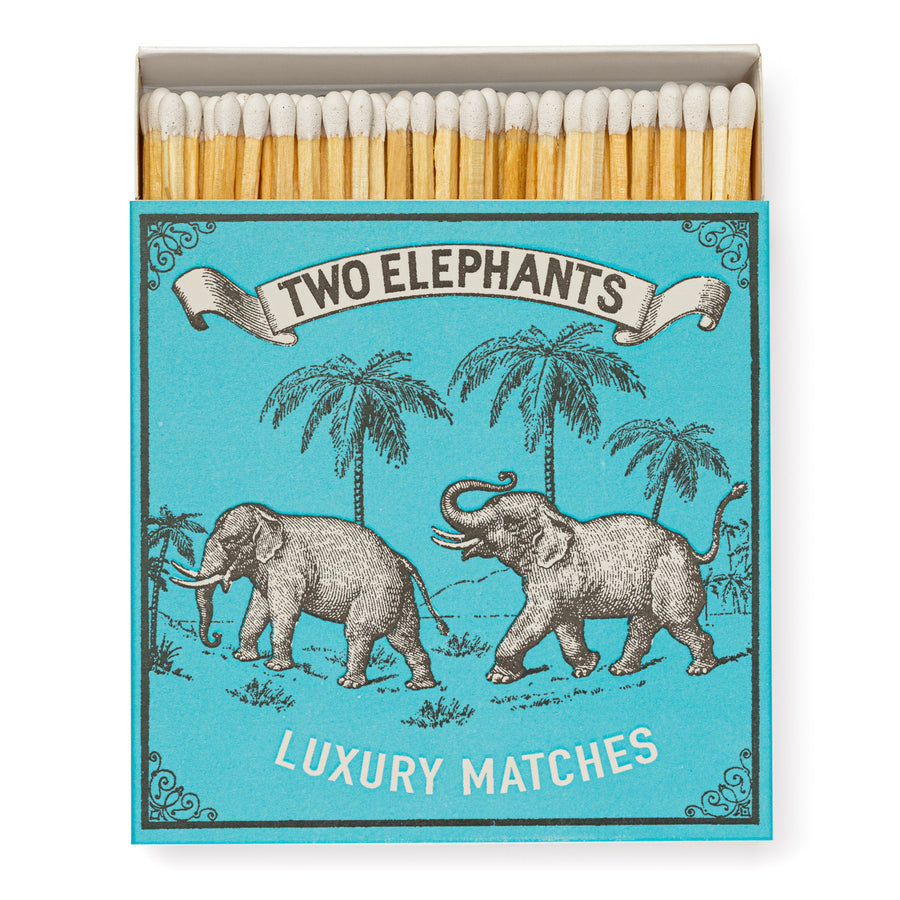2 Elephants Luxury Match Box