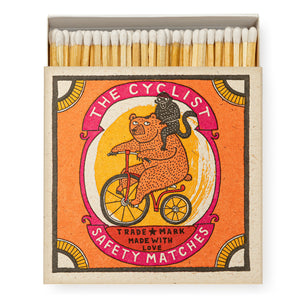 The Cyclist Luxury Letterpress Match Box
