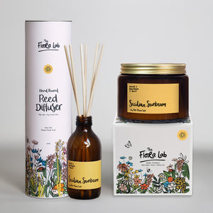 The Flora Lab Candle and Diffuser Bundle