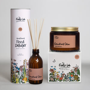 Natural Wax Candle and Diffuser Bundle