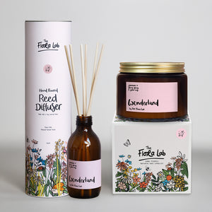 The Flora Lab Large Candle and Diffuser Bundle