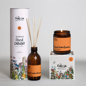 Sweet Smokin' Bourbon Candle & Diffuser Bundle - The Ultimate Luxury Scent
