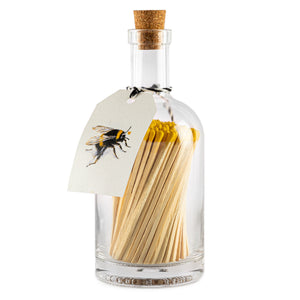 Bee Glass bottle of Luxury matches 