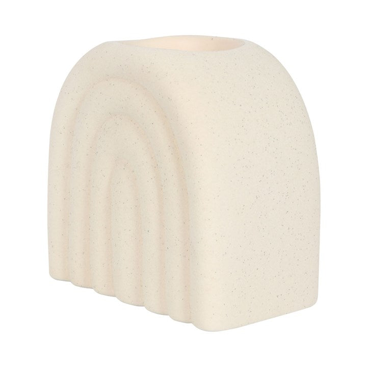 Cream Ceramic Wax Melt Burner. Stylishly designed wax melt burner. Beehive Wax Melt Burner best paired with wax melts or wax tarts. Elegant ceramic wax melt burner paired with our handcrafted botanical wax melts and tealights. Stylish home fragrance solution designed for long-lasting and strong scent release. Premium quality ceramic burner with cut outs to let the light shine through. Best paired with plant based natural wax tealights and soy wax melts from The Flora Lab  