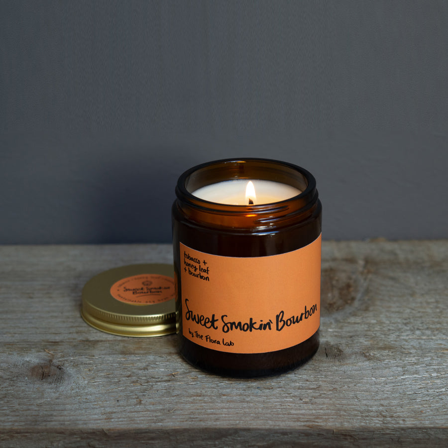 Sweet Smokin' Bourbon Soy Wax Candle