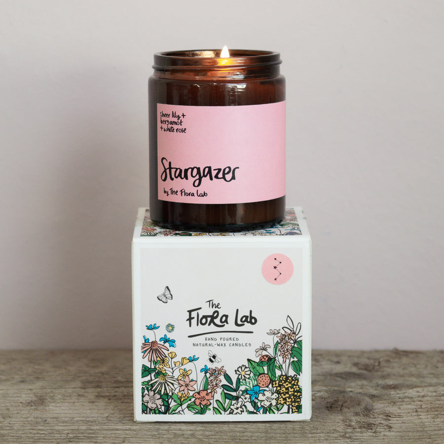 Stargazer Scented Natural Wax Candle