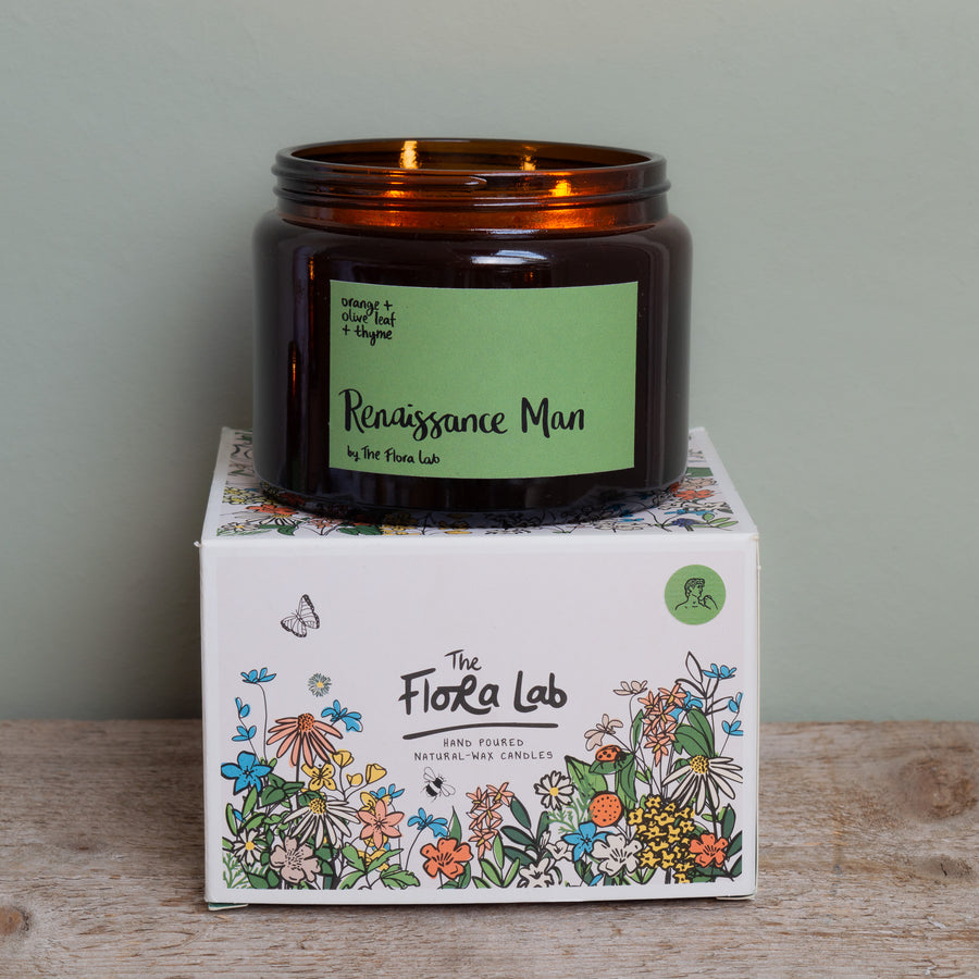 Renaissance Man Coconut & Rapeseed Wax Candle