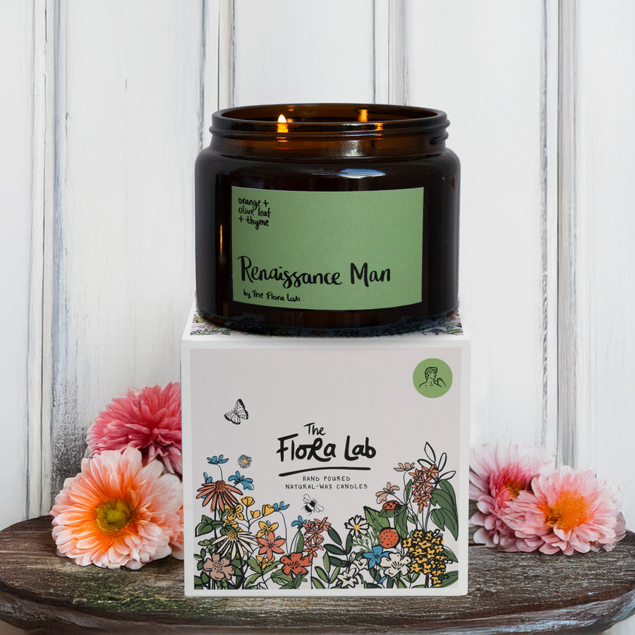 Renaissance Man Scented Candle - Candles for Men