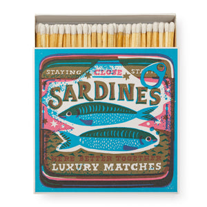 Sardines Luxury Letterpress Match Box  