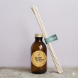 Load image into Gallery viewer, Sicilian Sunbeam Soy Derived Room Diffuser Refill. Hand poured soy derived diffuser made of natural ingredients. Perfect for summer time scenting. Room filling diffuser with 6 natural rattan reeds. Cottage core in its sttyle, it is perfect for nature lovers. citrus scent 
