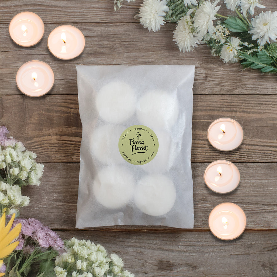 Flora's Florist Scented Tealight Candles
