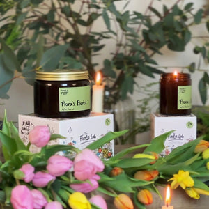 Flora's Florist Scented Natural Wax Candle