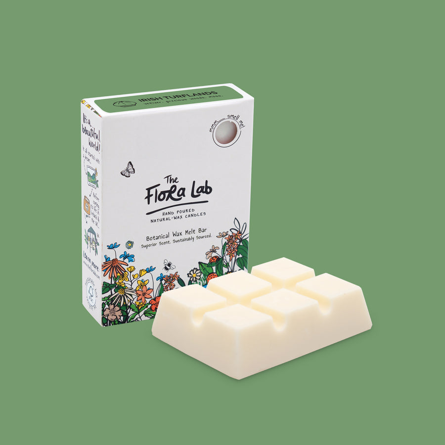 <b>Irish Turflands Wax Melt Bar</b> <br> Vetiver + Precious Woods + Moss
