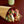 Load image into Gallery viewer, Burgundy Medium Bouquet of dried flowers close up showing a rose, bunny nails and other seasonal foliage. 
