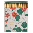 Load image into Gallery viewer, Matches with green tips in a box featuring floral design and 'Safety Matches' text.
