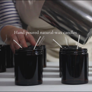How our best smelling natural wax candles are made here in the UK in our barn