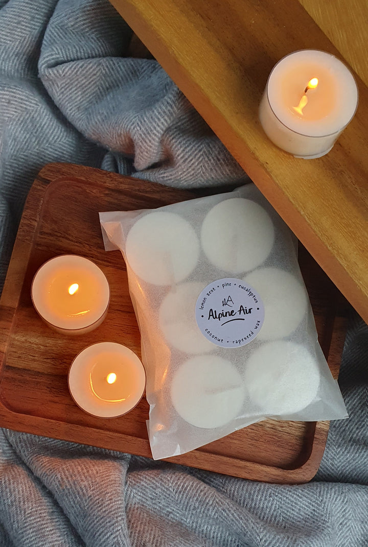 Alpine Air Natural-Wax Scented Tealights 