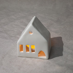 Small House Tea Light Holder | Handmade by Katie Bentley