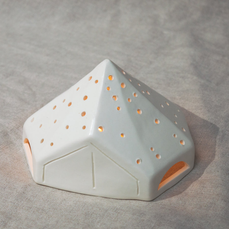 Unique Bell Tent Tea Light Holder Made in Yorkshire