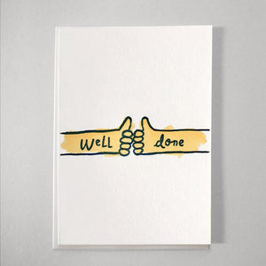 Well Done Letterpress Greeting Card