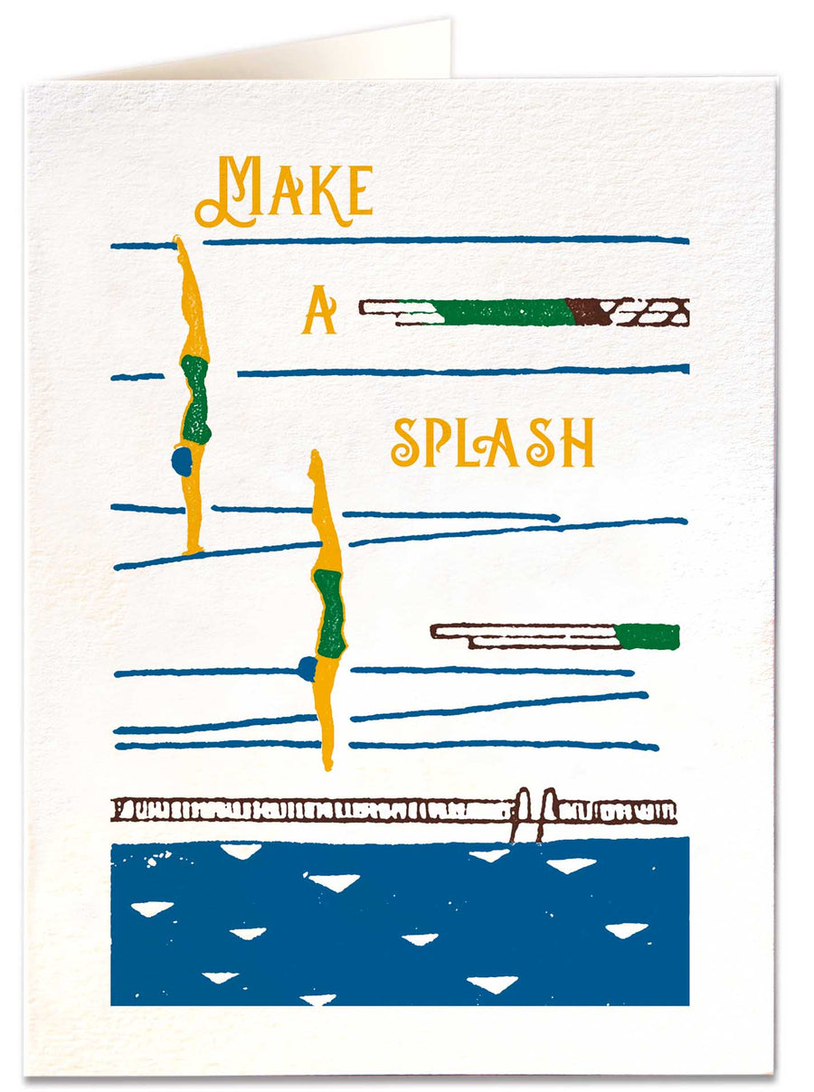 Make A Splash Greeting Card