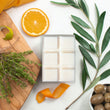 Load image into Gallery viewer, Renaissance Man Botanical Wax Melts Renaissance Man soy wax melt bar, a vegan citrus and herbal scent with bergamot, grapefruit and thyme, hand poured in the UK
