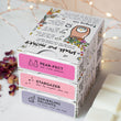 Load image into Gallery viewer, The Flora Lab botanical wax melt bars collection, including Stargazer, hand poured with natural soy wax in the UK
