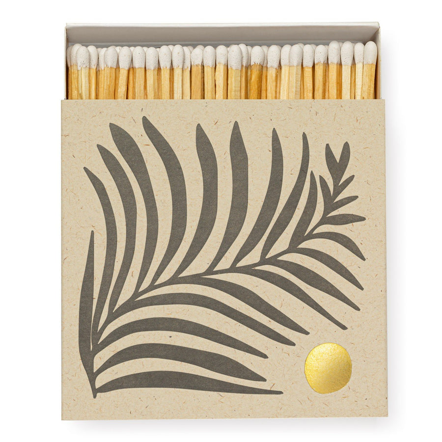White Fern Luxury Letterpress Match Box